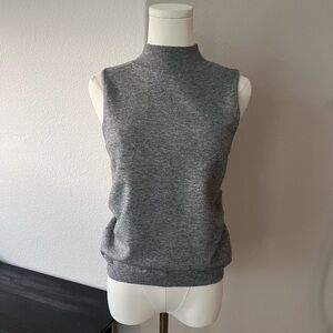 Anthropologie Knit Mock Neck Sleeveless Sweater!